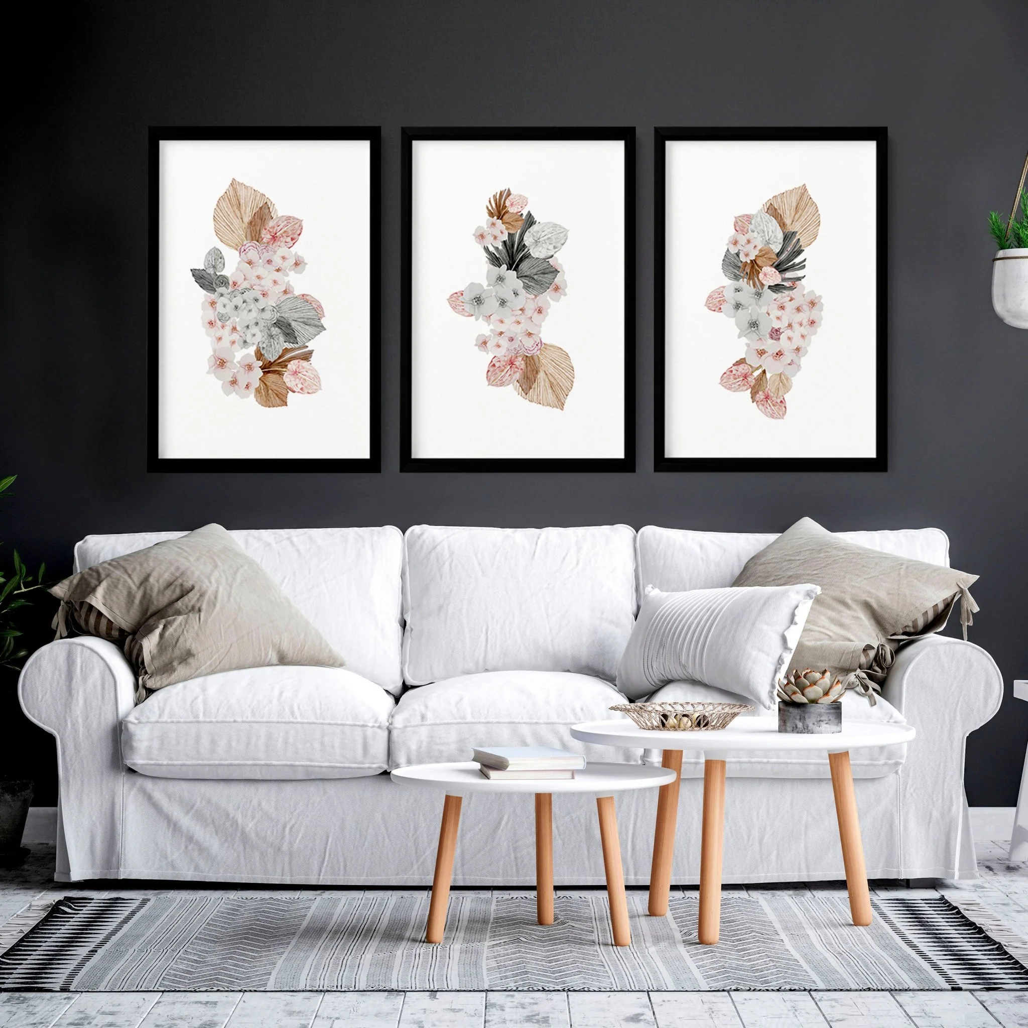 Botanicals artwork | set of 3 wall art prints - Image 7