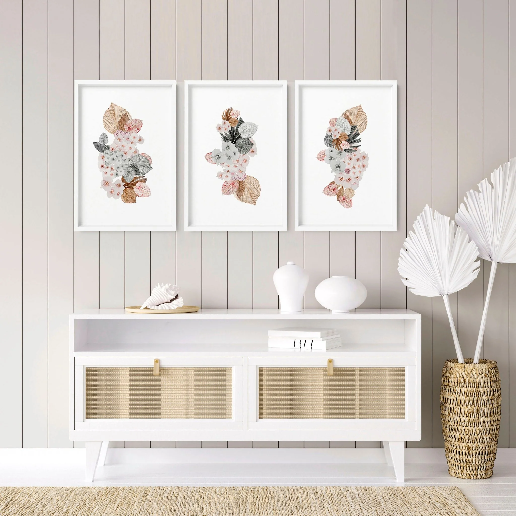 Botanicals artwork | set of 3 wall art prints - Image 9