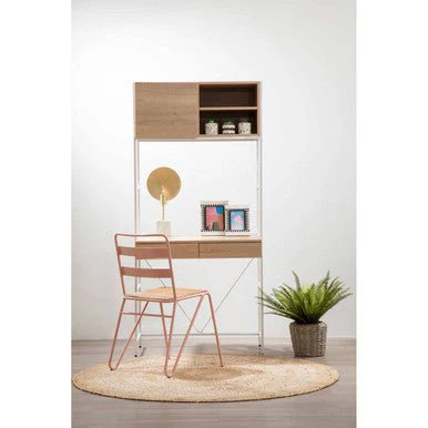Bradbury Natural Oak Veneer Effect Desk - Image 11