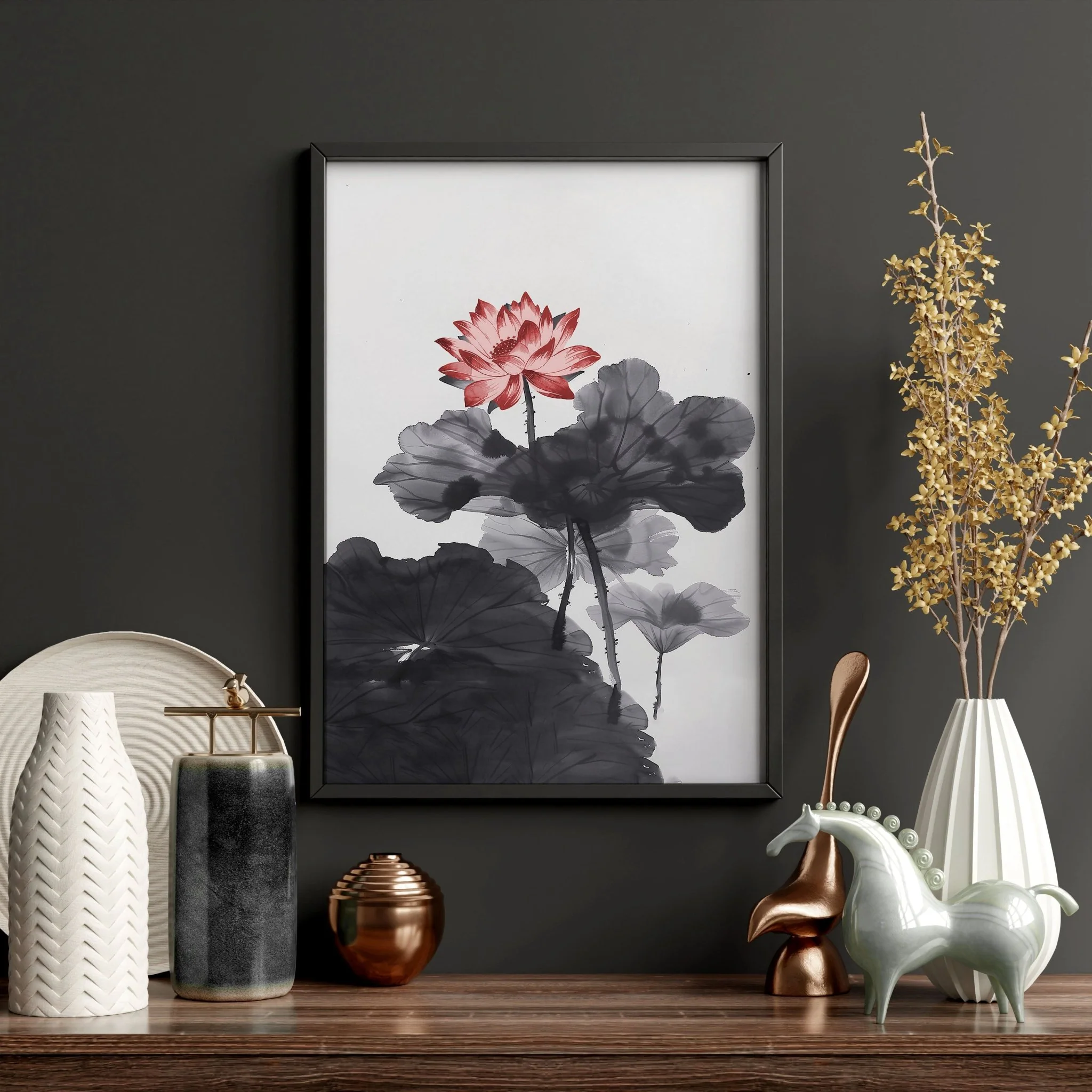 Calming Art | Set of 3 Asian Inspired Wall art Prints - Image 12
