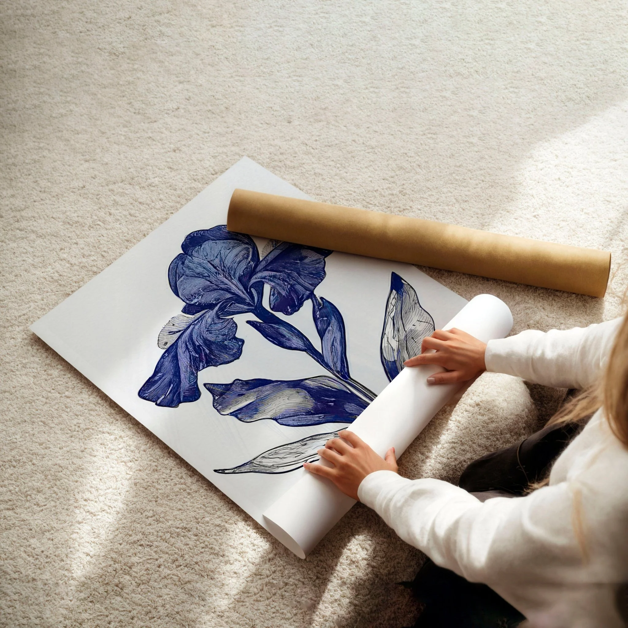 Canvas Pictures For Walls | Set of 3 Botanical Wall art Prints - Image 10