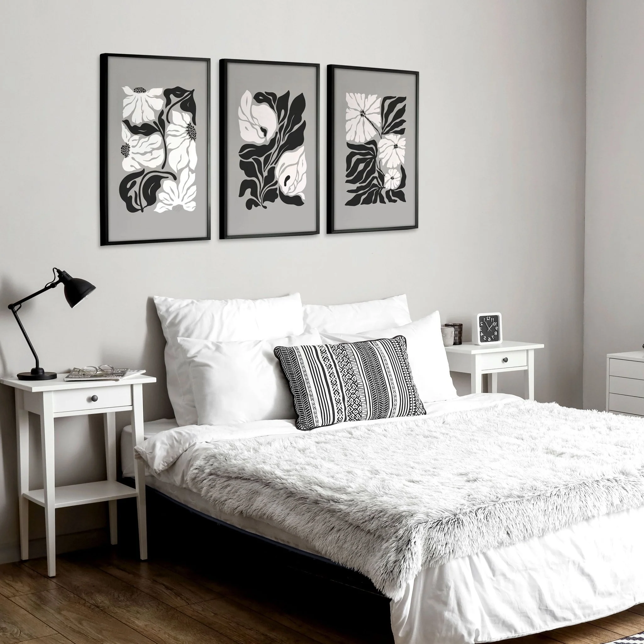 Canvas Prints Wall Decor | Set of 3 Botanical Wall art Prints - Image 6