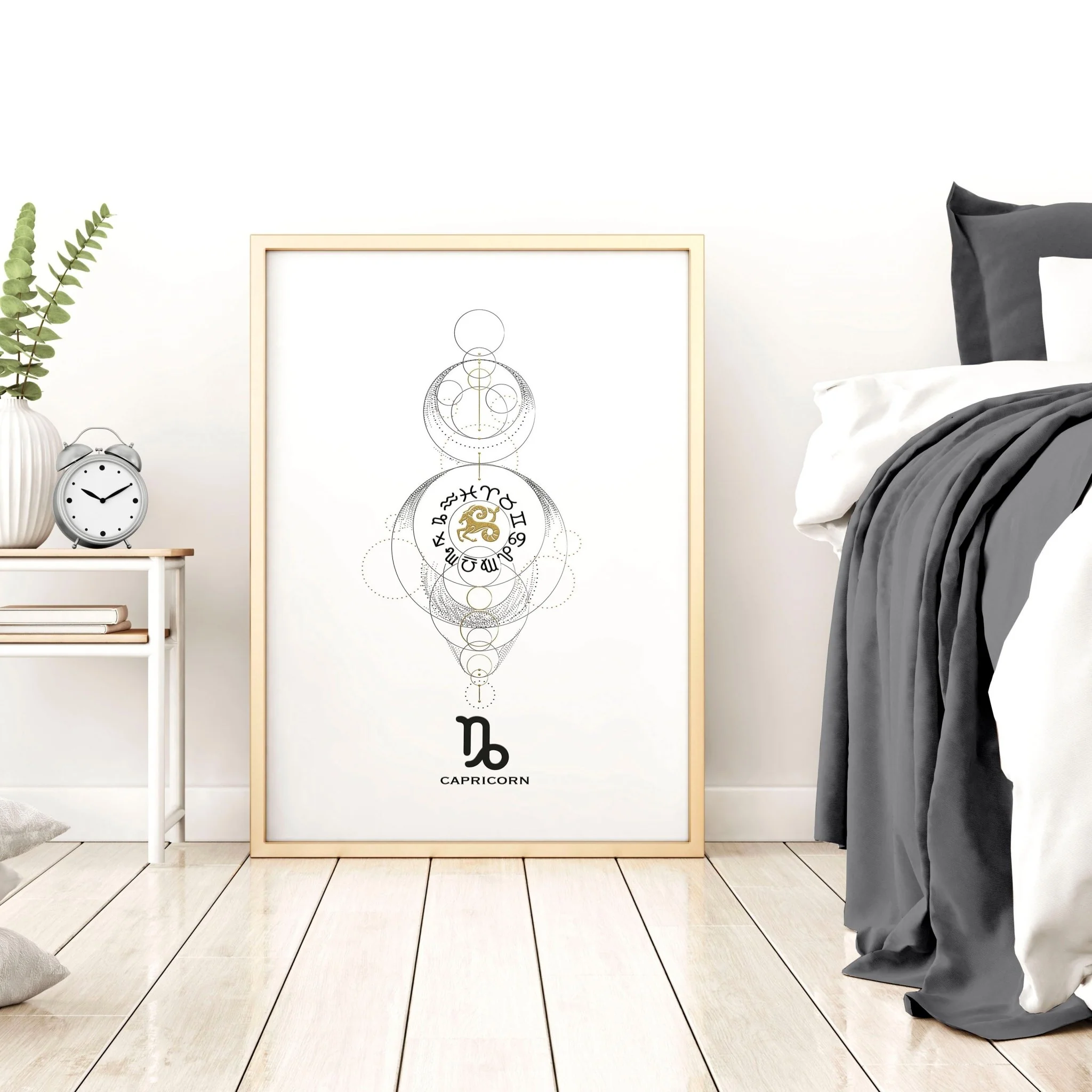 Capricorn art print | Zodiac horoscope signs - Image 3
