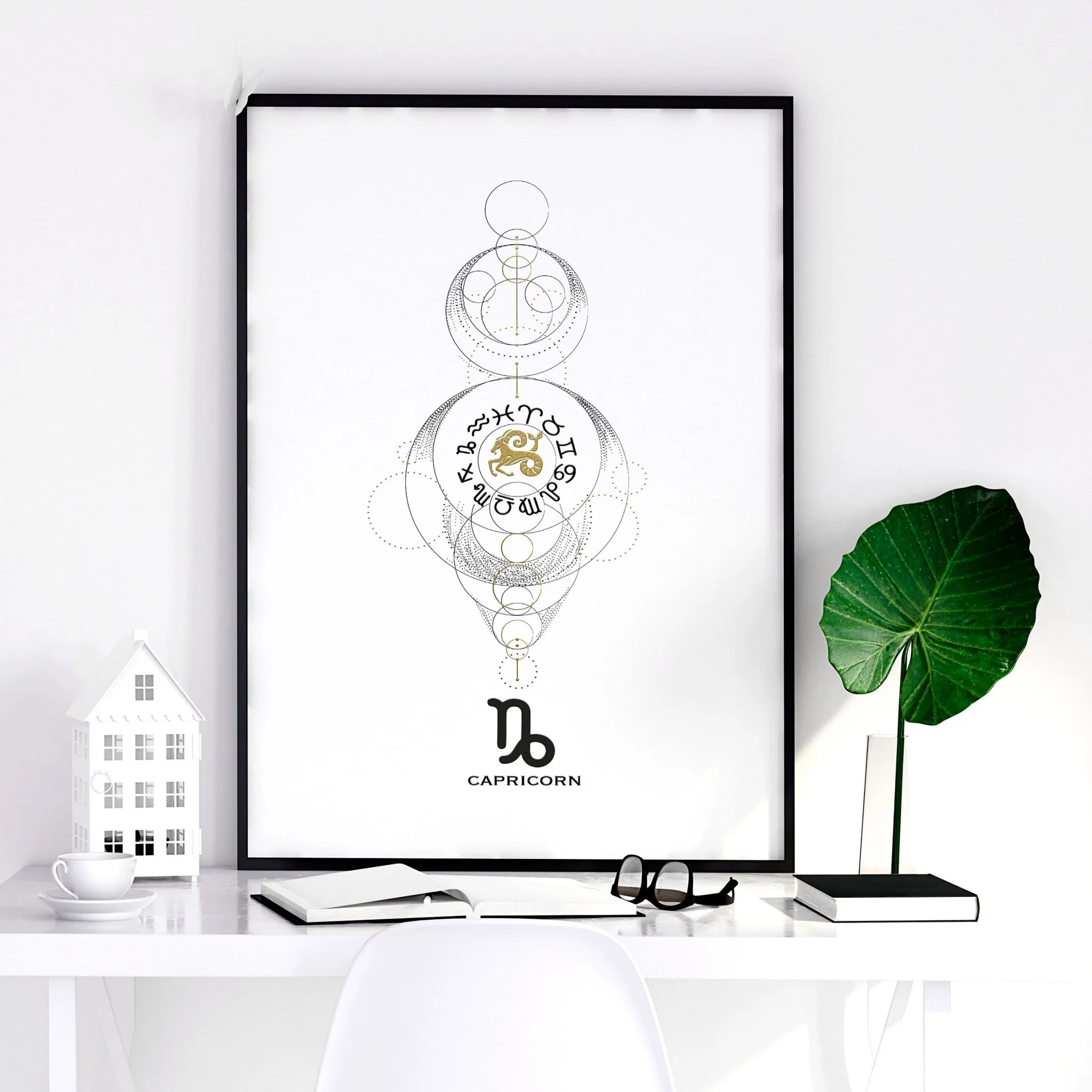 Capricorn art print | Zodiac horoscope signs - Image 5