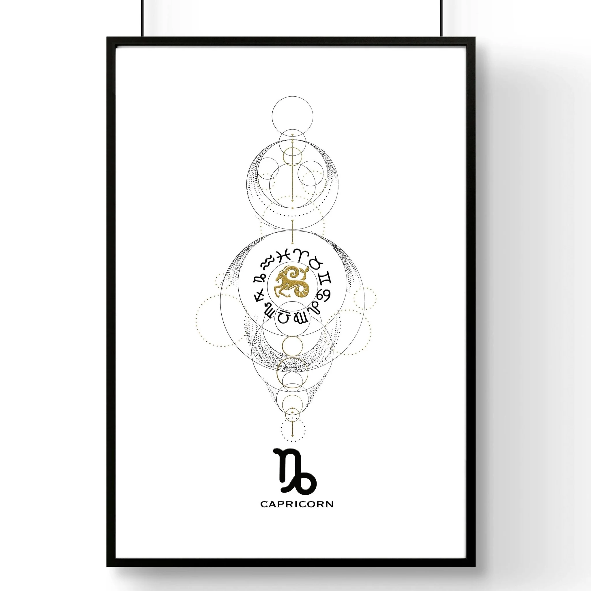 Capricorn art print | Zodiac horoscope signs - Image 7