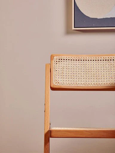 Cebu Natural Rattan and Beechwood Folding Chair - Image 10