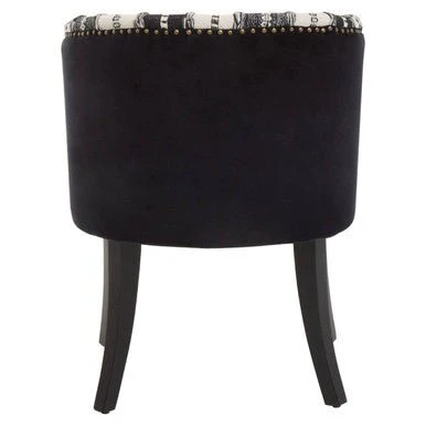 Cefena Black and White Chair - Image 7