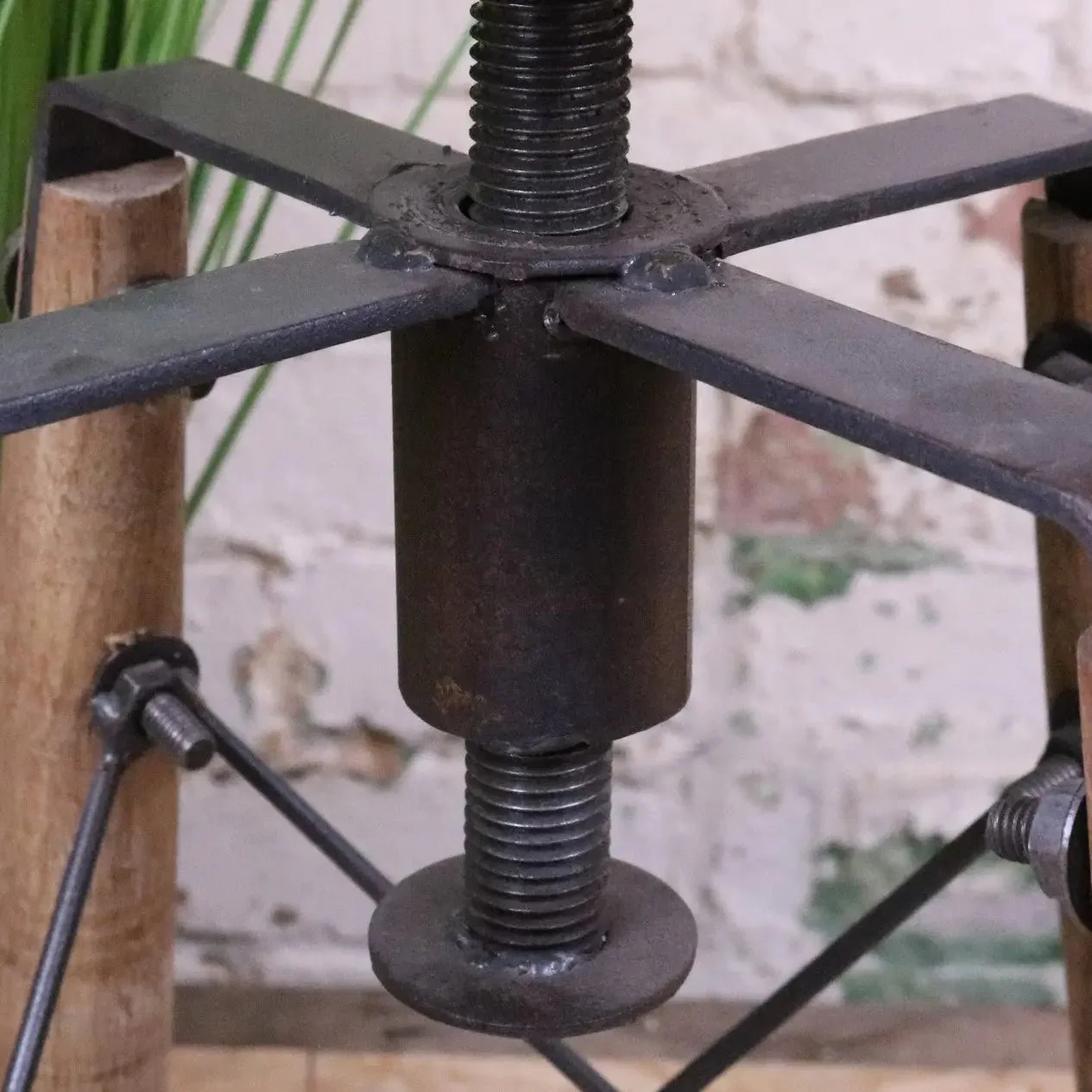 Chayana Adjustable Industrial Stool - Image 9