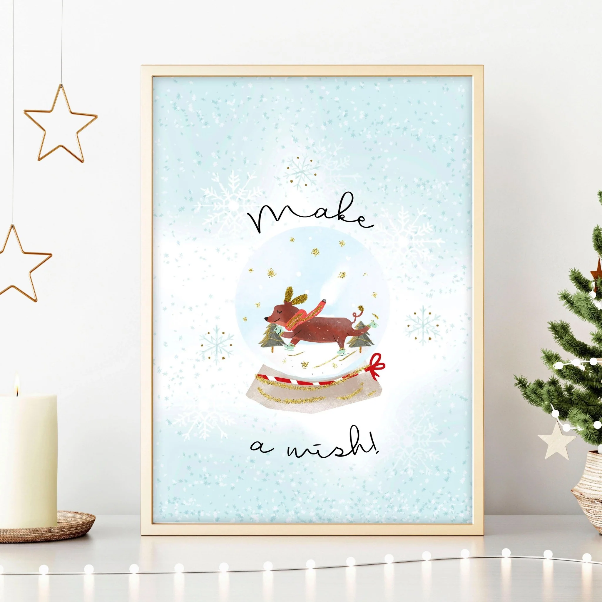 Christmas wall hanging decorations wall art - Image 4