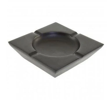 Churchill Black Nickel Finish Square Ashtray - Image 5