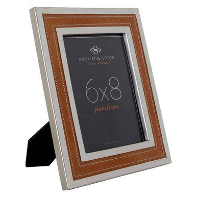 Churchill Tan 6in x 8in Photo Frame - Image 5