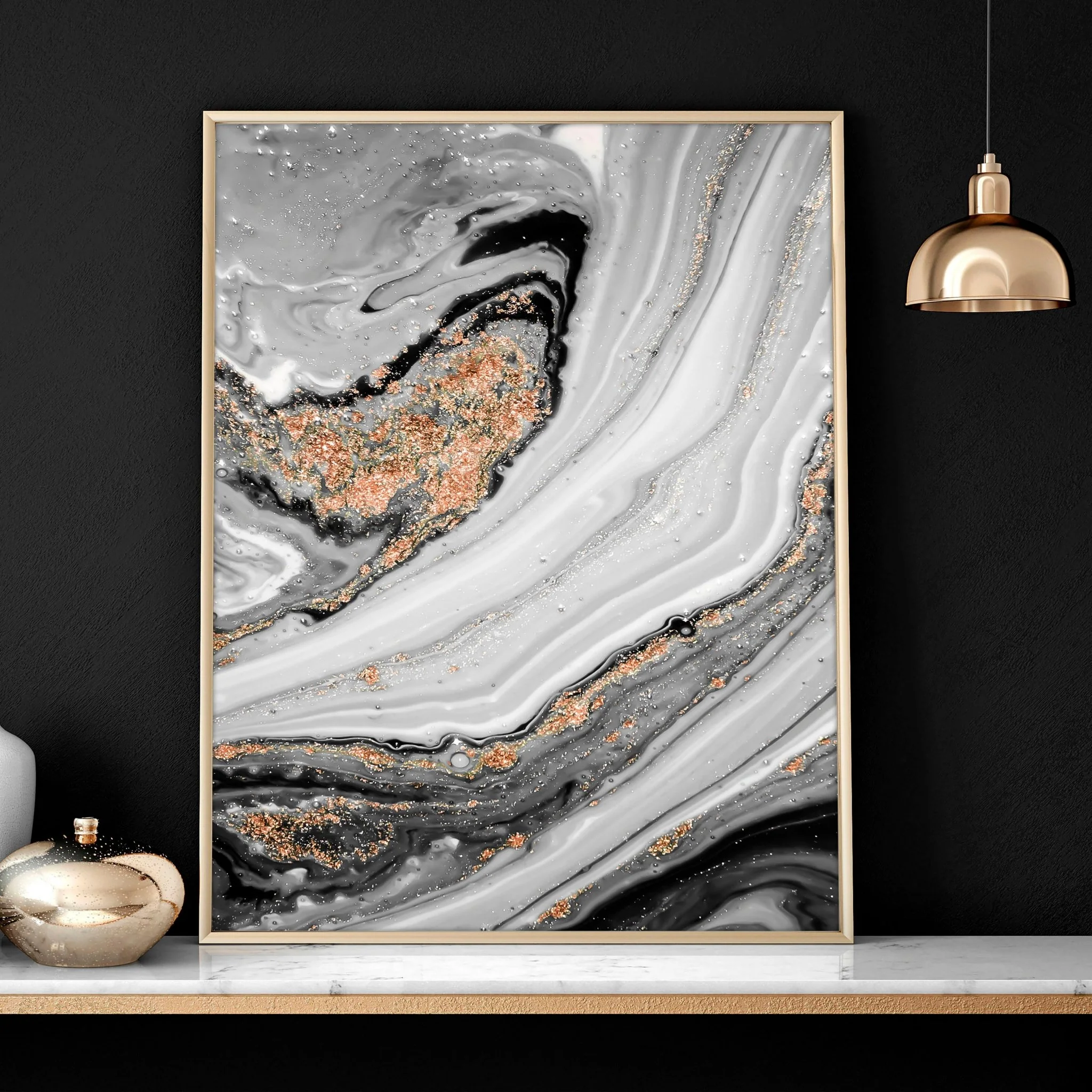 Contemporary art for living room | set of 3 wall art prints - Image 6