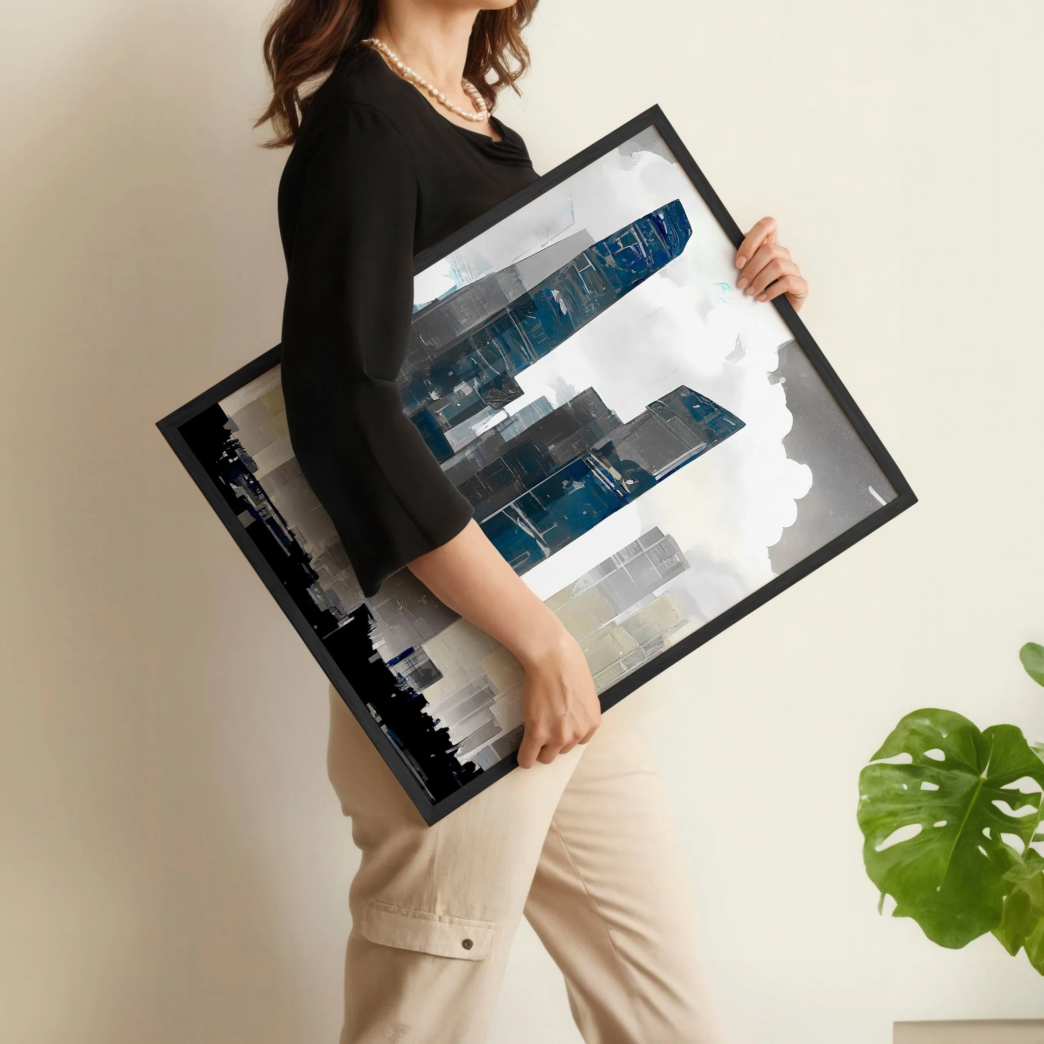 Contemporary Art Wall Decor | Set of 3 Urban Skyscrapers Wall art Prints - Image 8