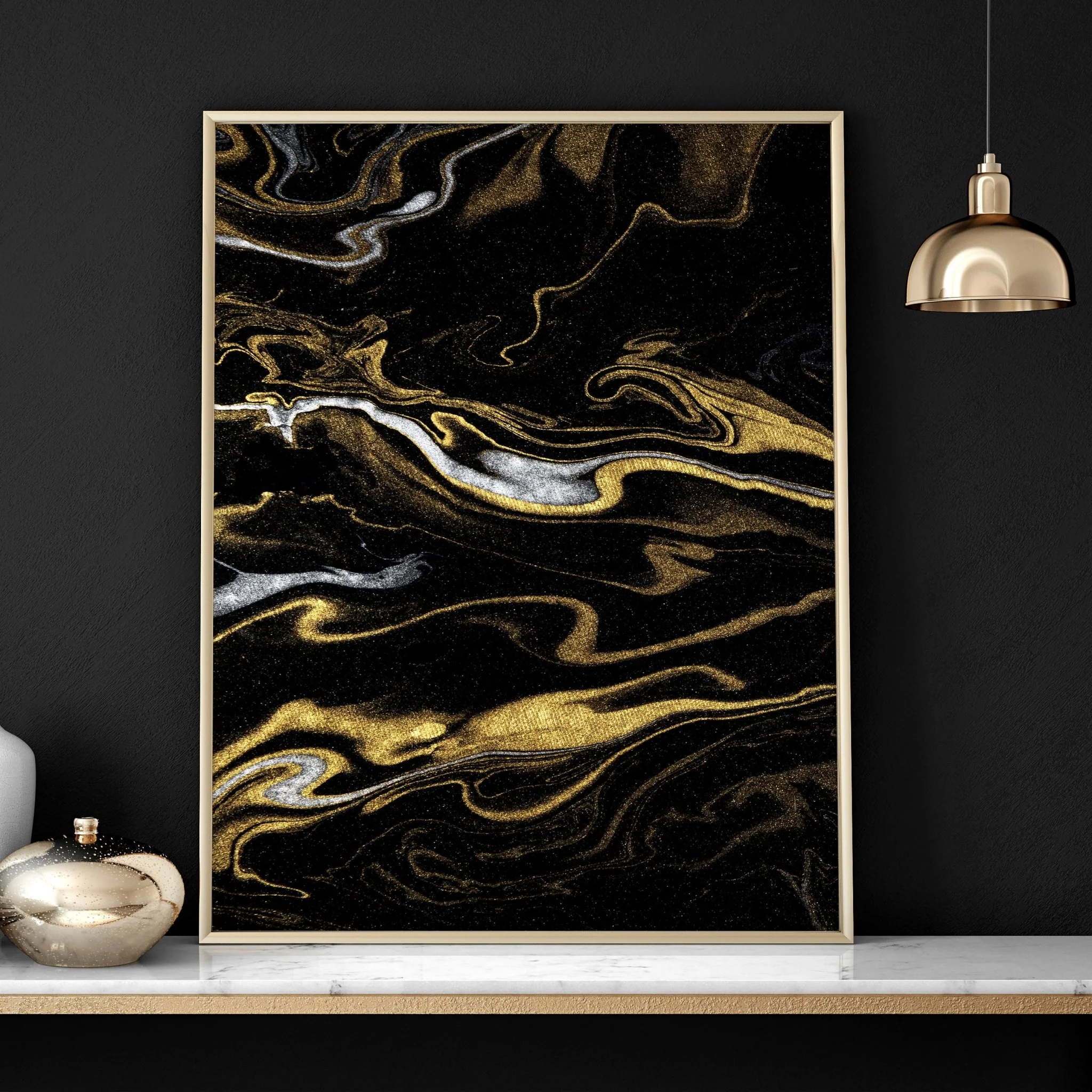 Contemporary living room wall art | set of 3 wall art prints - Image 5
