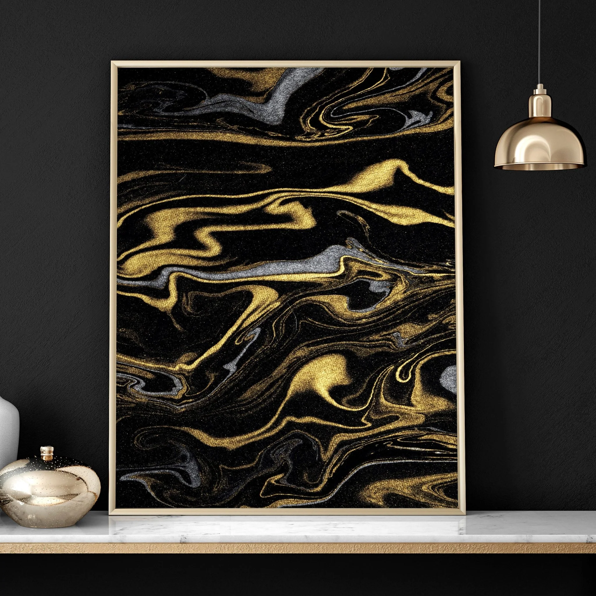 Contemporary living room wall art | set of 3 wall art prints - Image 6