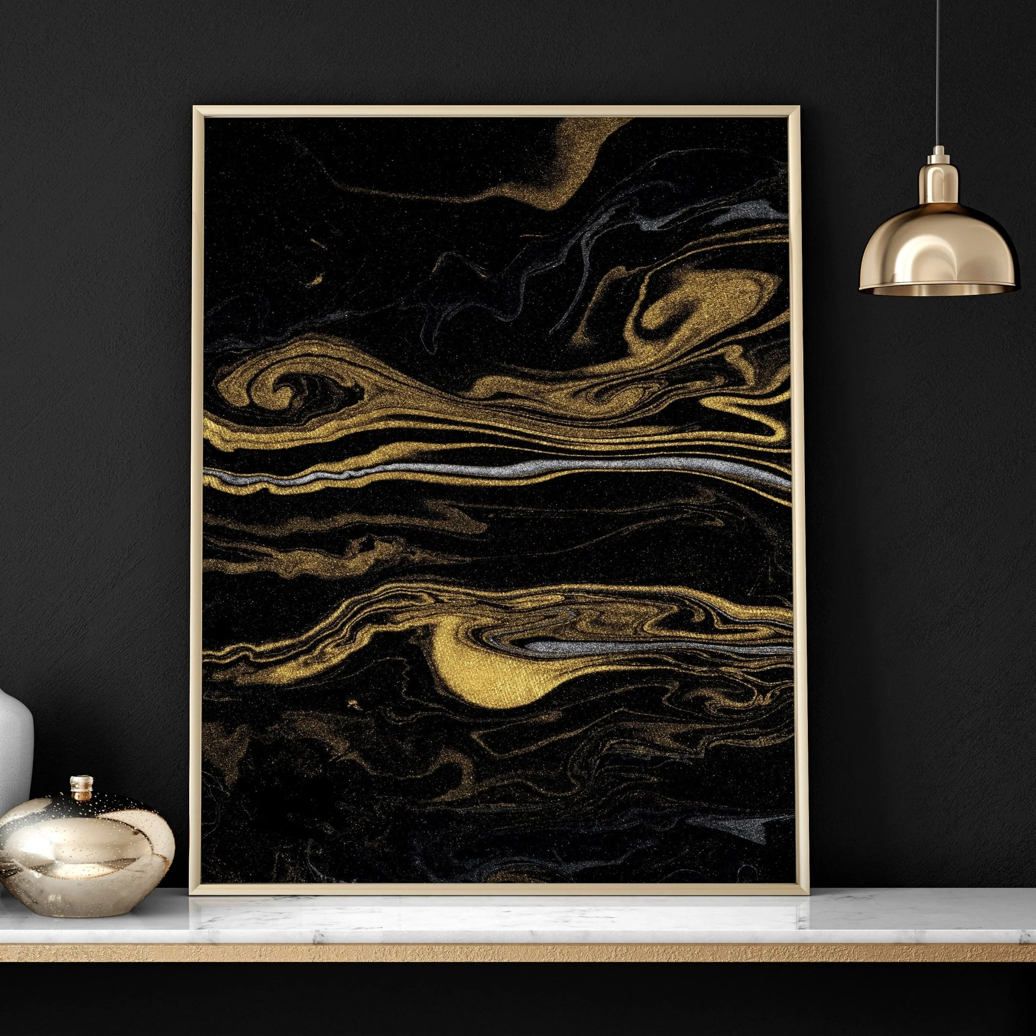 Contemporary living room wall art | set of 3 wall art prints - Image 7