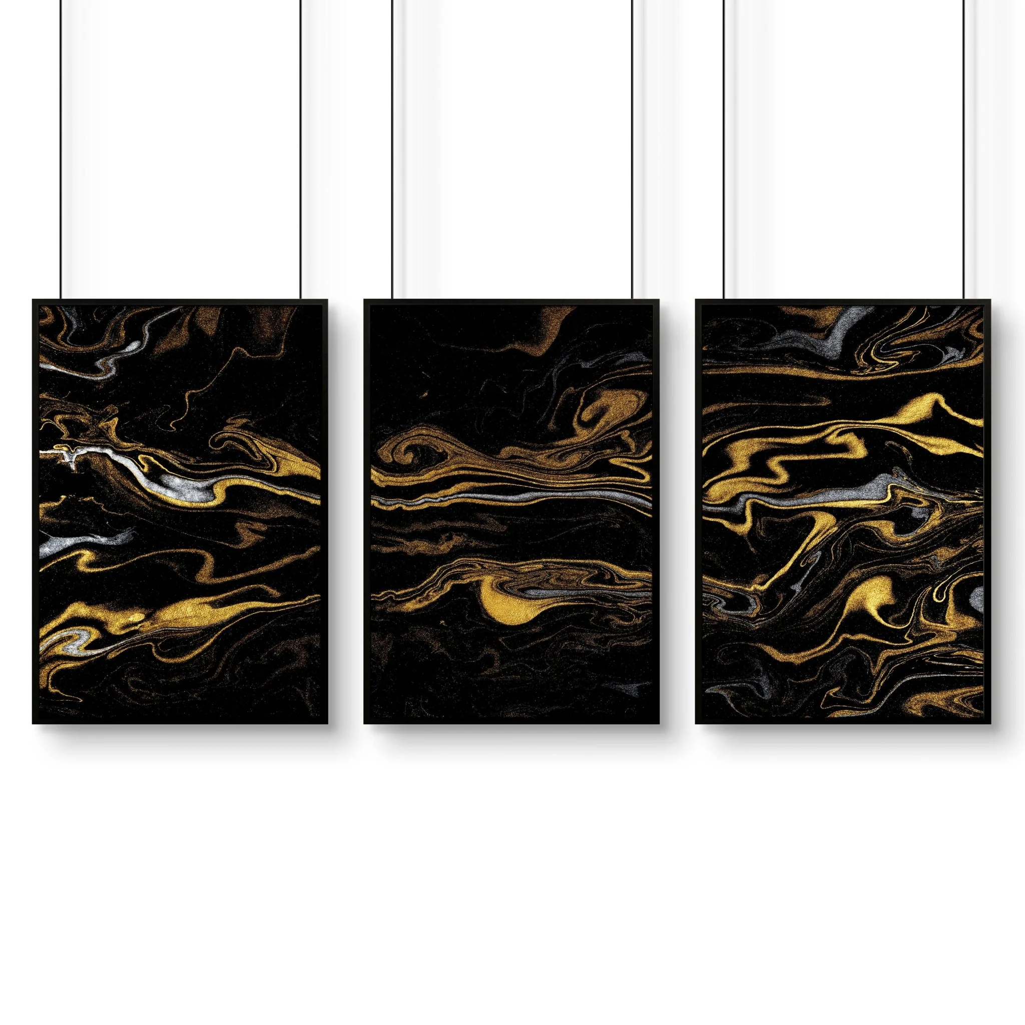 Contemporary living room wall art | set of 3 wall art prints - Image 9