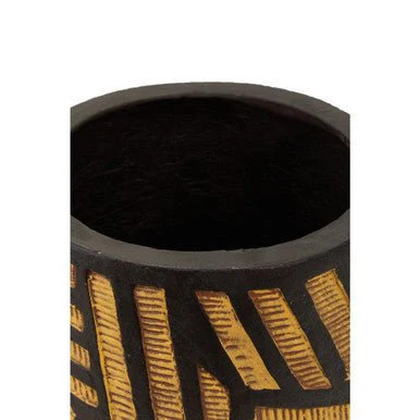 Darnell Natural And Black Planter With Angular Legs - Image 13