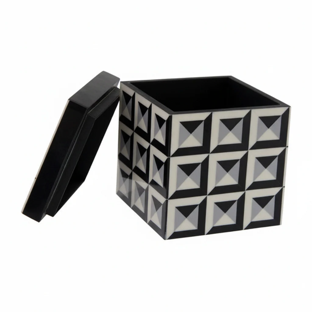 Davino Large Square Trinket Box