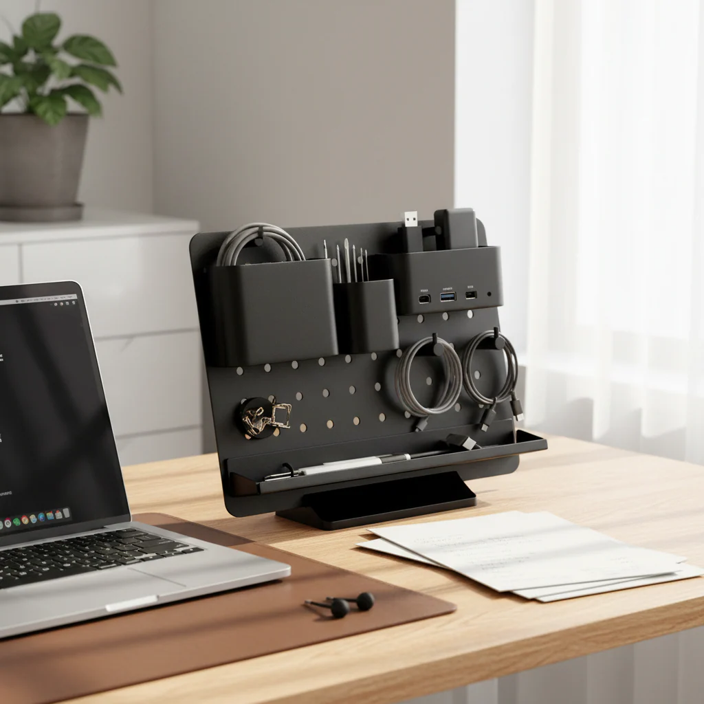 Desk Organizer Desktop Space Storage Rack - Image 2