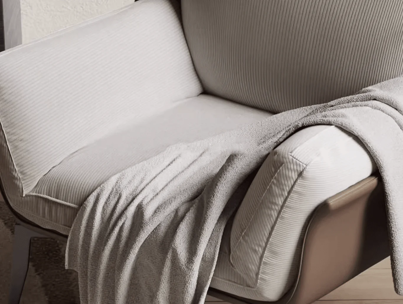 Dias Armchair, Corduroy - Image 14