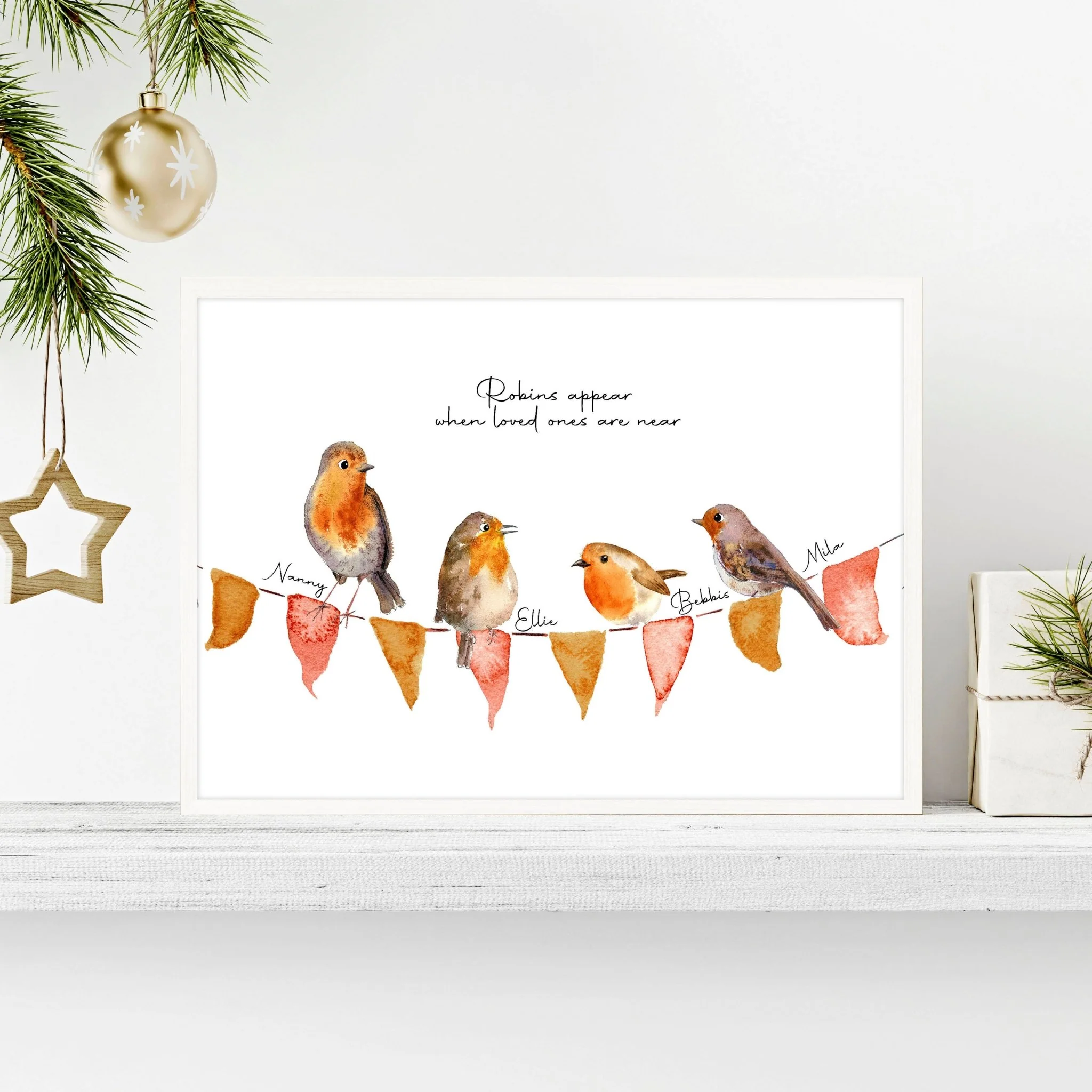 Family tree frame | Personalised wall art print - Image 3