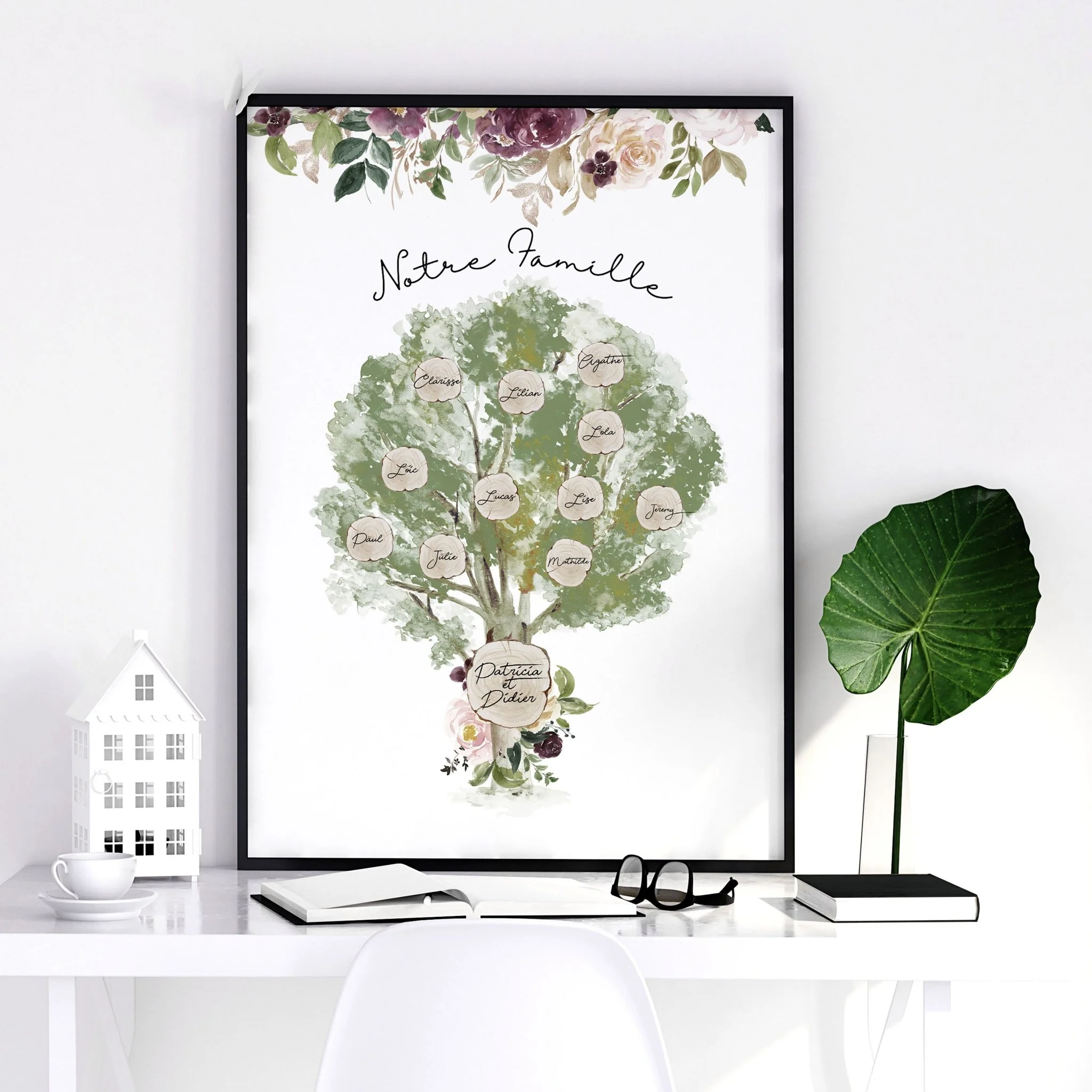 Family Tree Gift | wall art print - Image 4