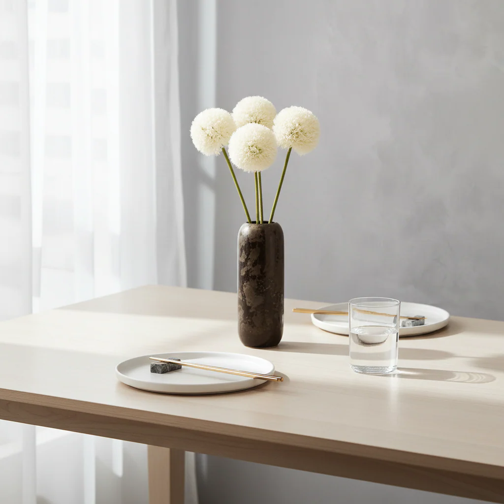 Fiori Ivory Faux Allium Stem - Image 4