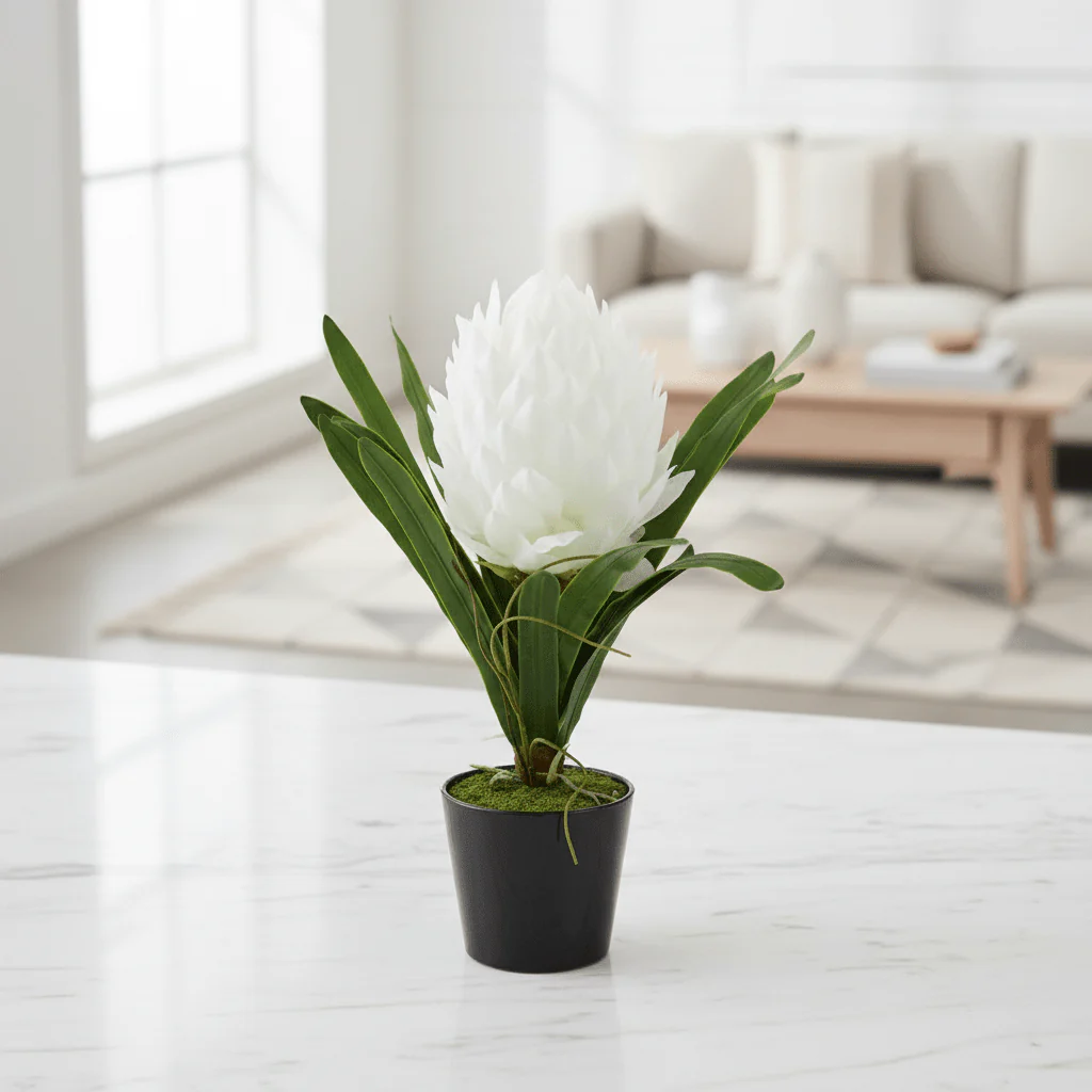 Fiori White Tropical Plant - Image 10