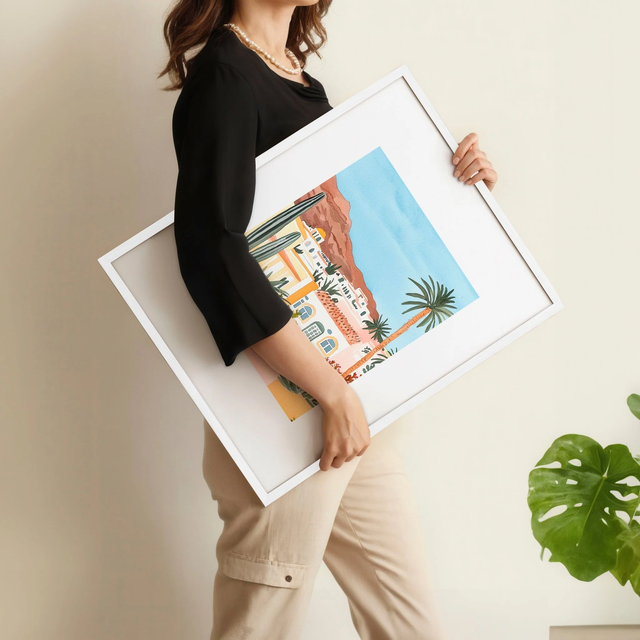 Framed Posters | Set of 3 Beach Decor Wall art Prints - Image 4