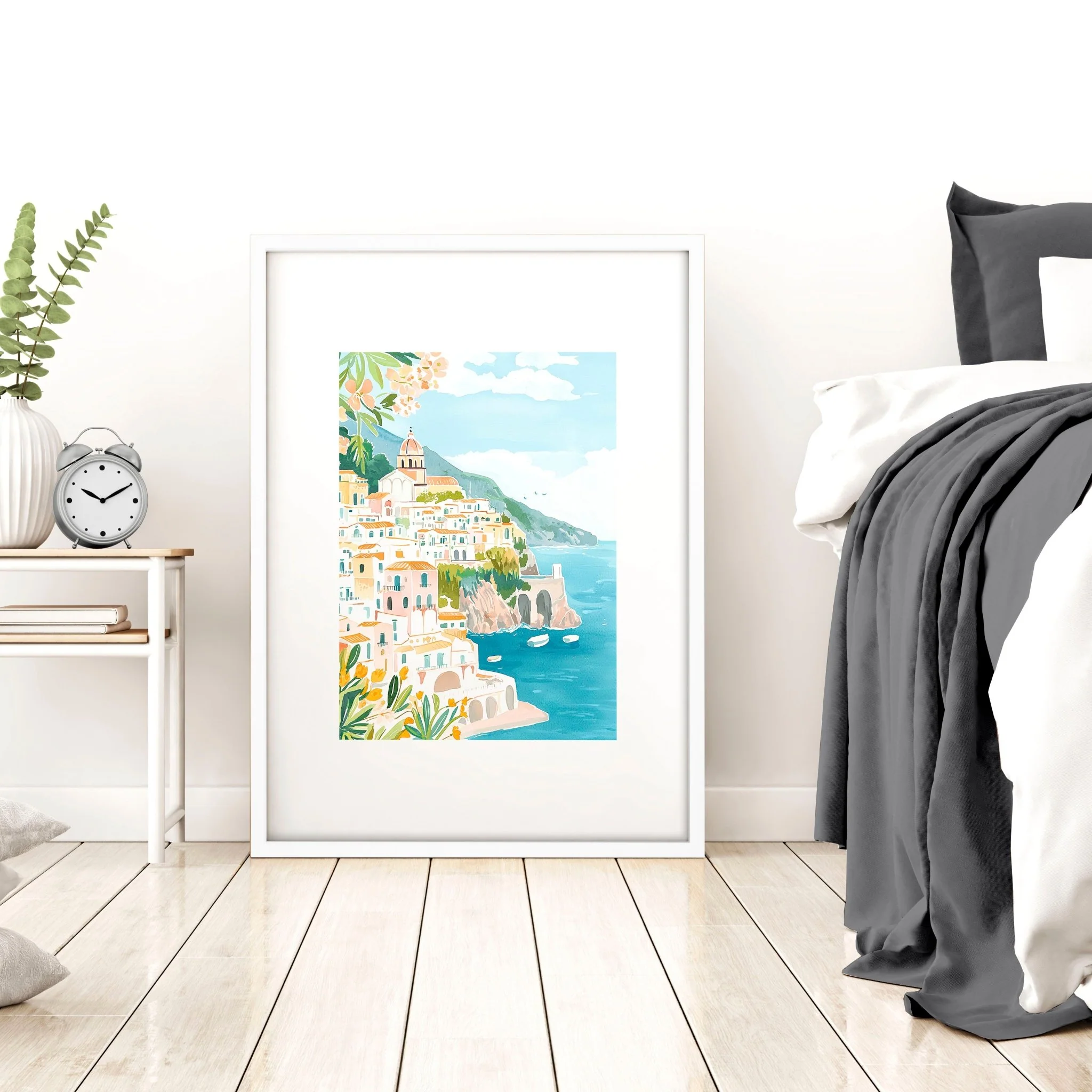 Framed Posters | Set of 3 Beach Decor Wall art Prints - Image 7