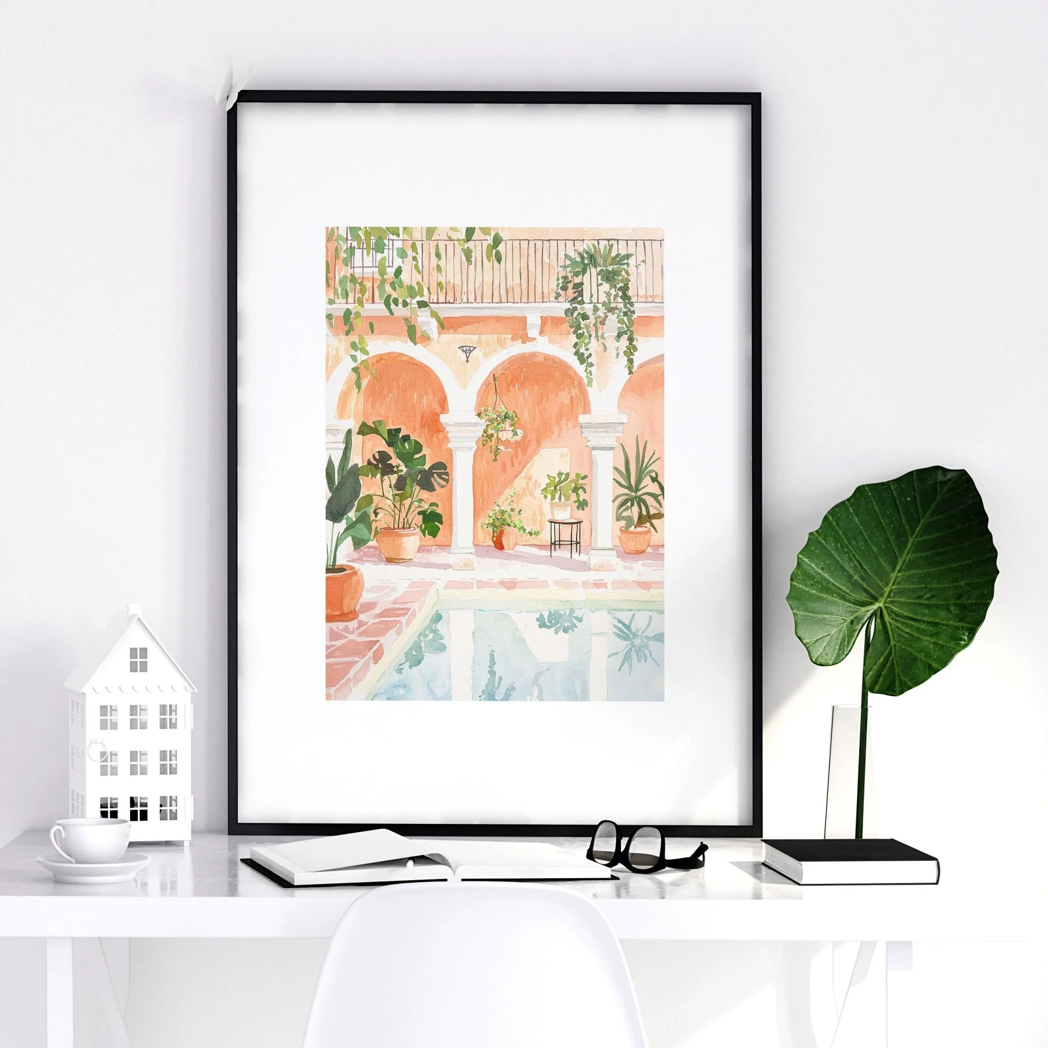 Framed Printed Artwork | Set of 3 Beach Decor Wall art Prints - Image 10