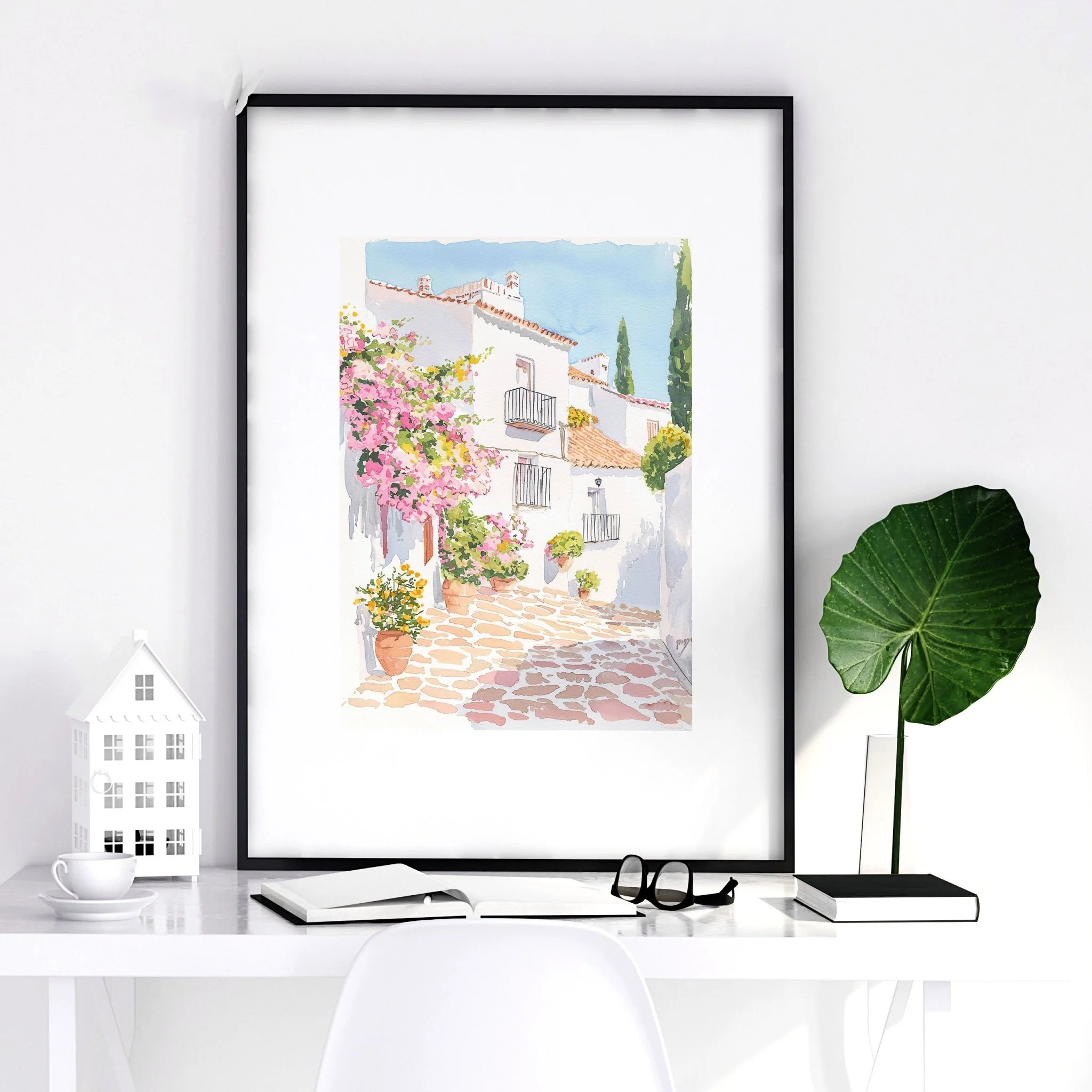 Framed Printed Artwork | Set of 3 Beach Decor Wall art Prints - Image 9