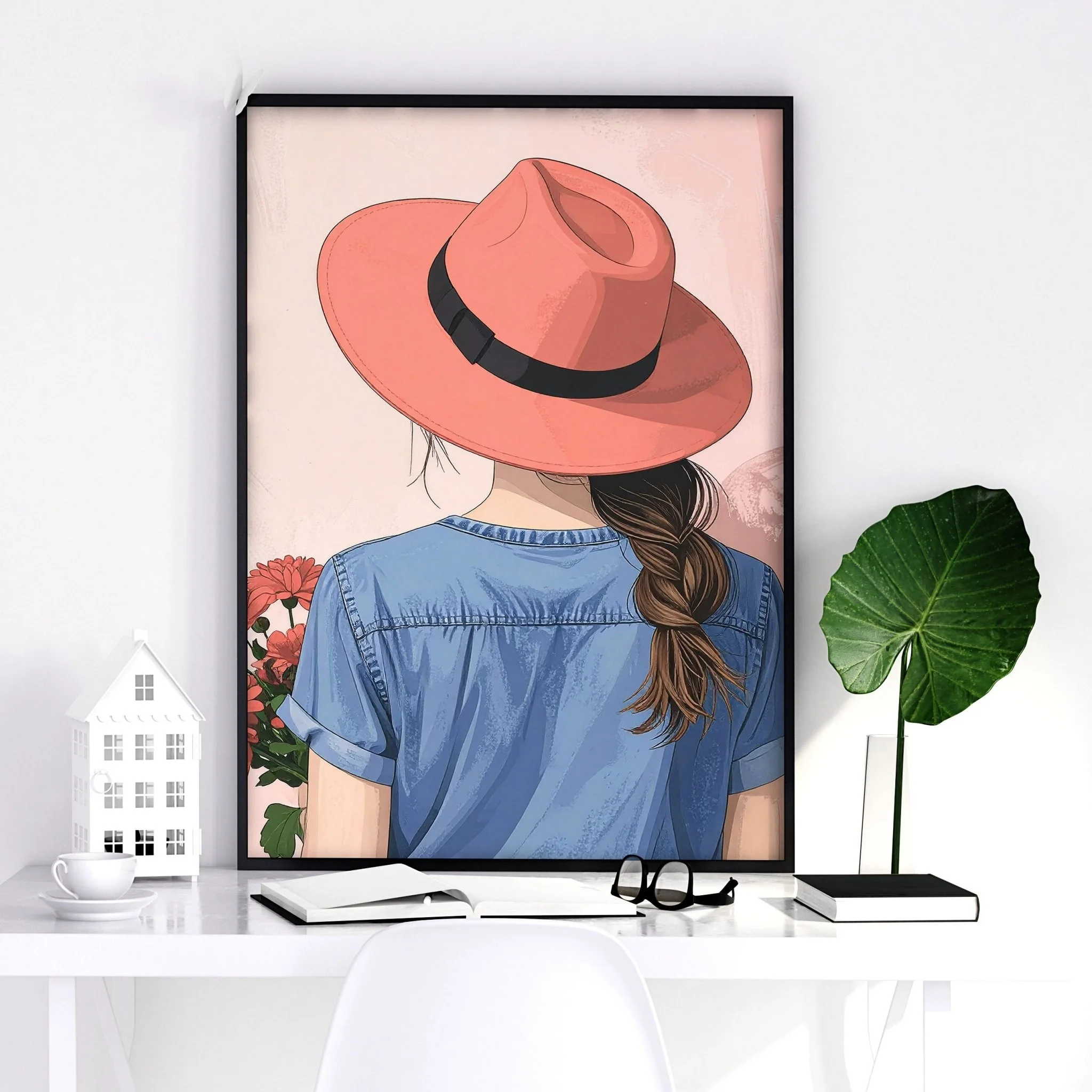 Framed Prints Large | Set of 3 Boho Women Wall art Prints - Image 8
