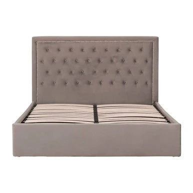 Hannah Grey Ottoman King Bed - Image 3