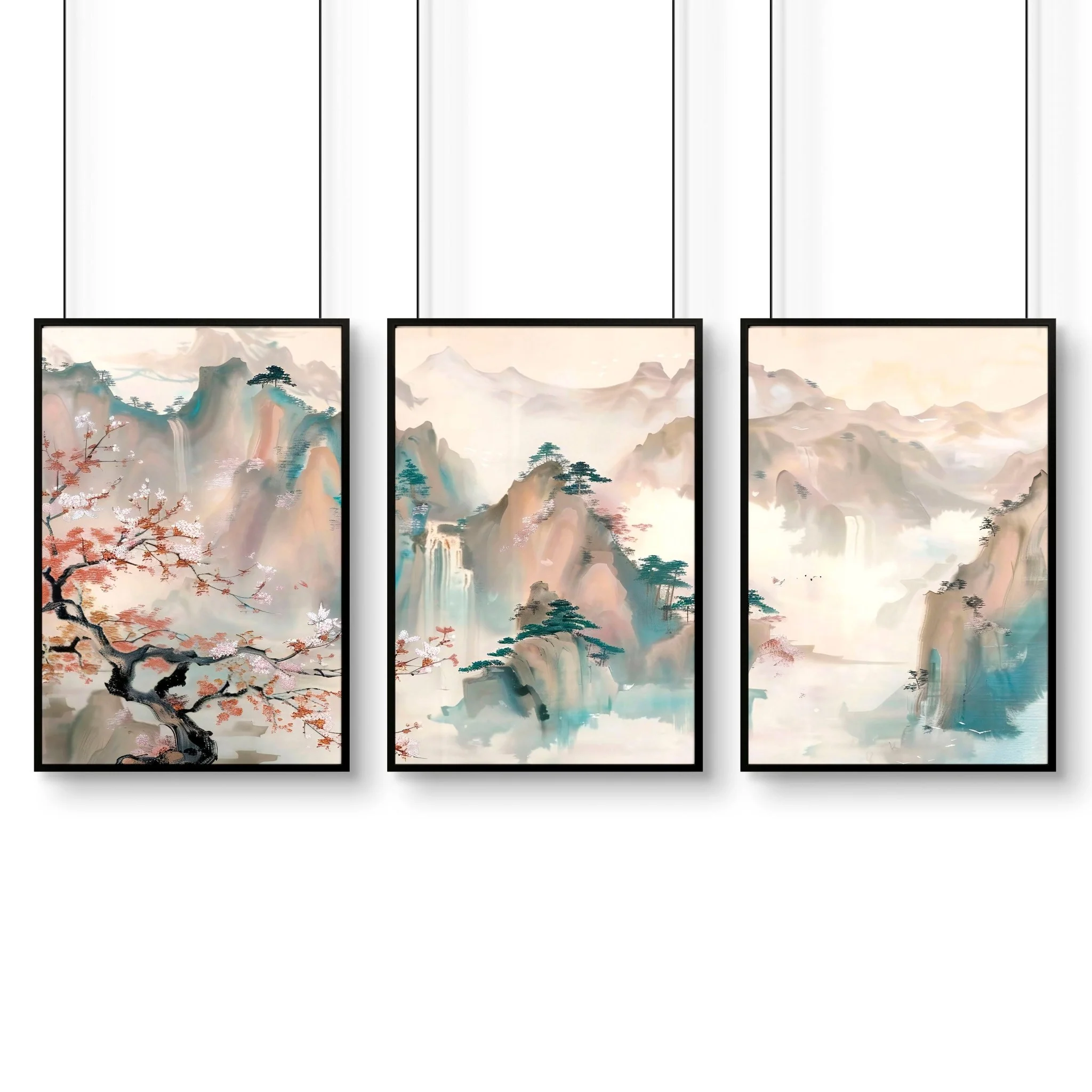 Home Office Art Wall | Set of 3 wall art prints - Image 14