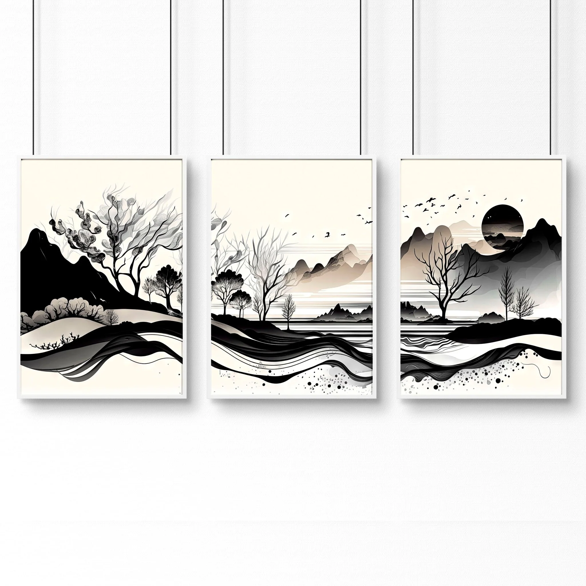 Home Office Wall Accessories | Set of 3 wall art prints - Image 15