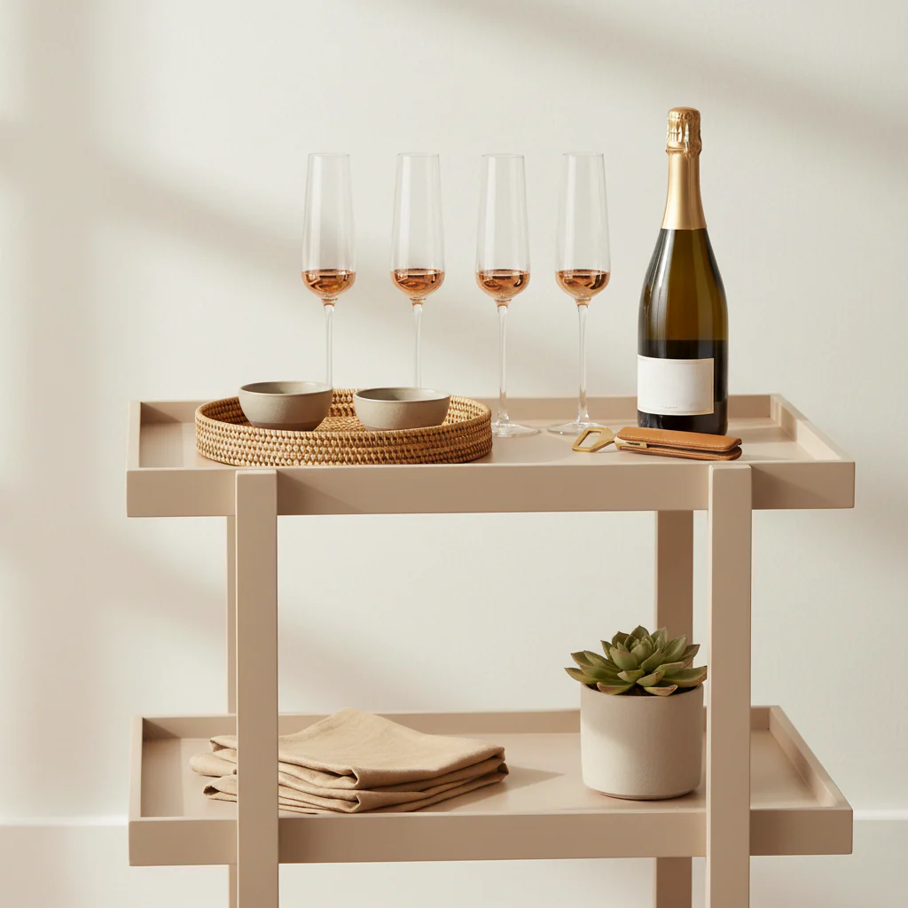Horizon Set of Four Champagne Glasses - Image 4