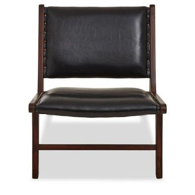 Inca Genuine Black Cow Leather Chair - Image 12