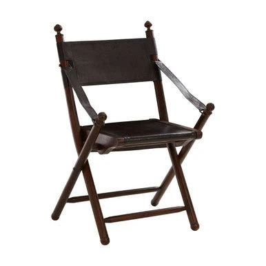 Inca Teak And Black Folding Chair - Image 12