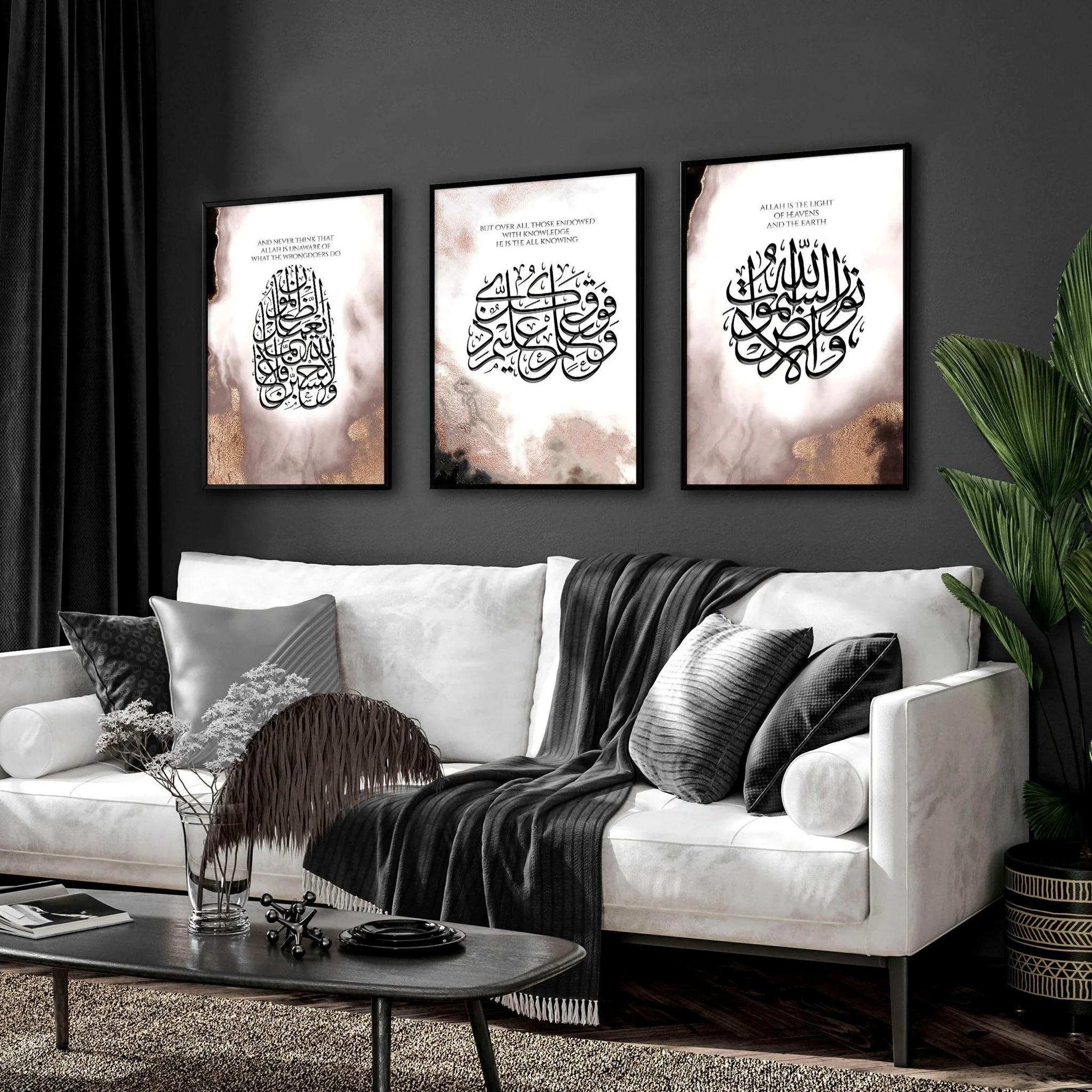Islamic modern art | Set of 3 wall art prints - Image 2
