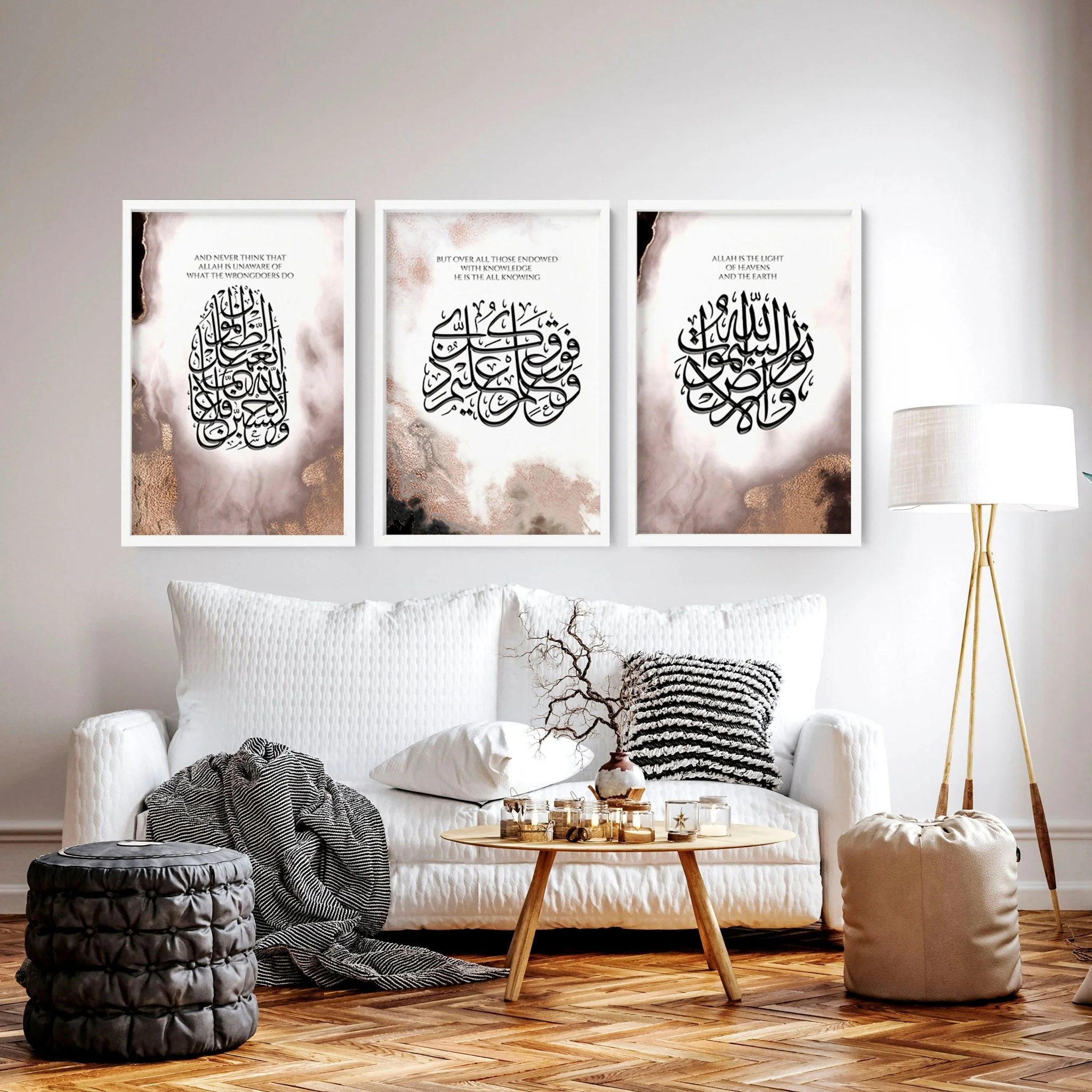 Islamic modern art | Set of 3 wall art prints - Image 3