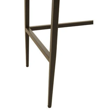 Jakara Two Drawer Natural Finish Console Table With Black Metal Legs - Image 11
