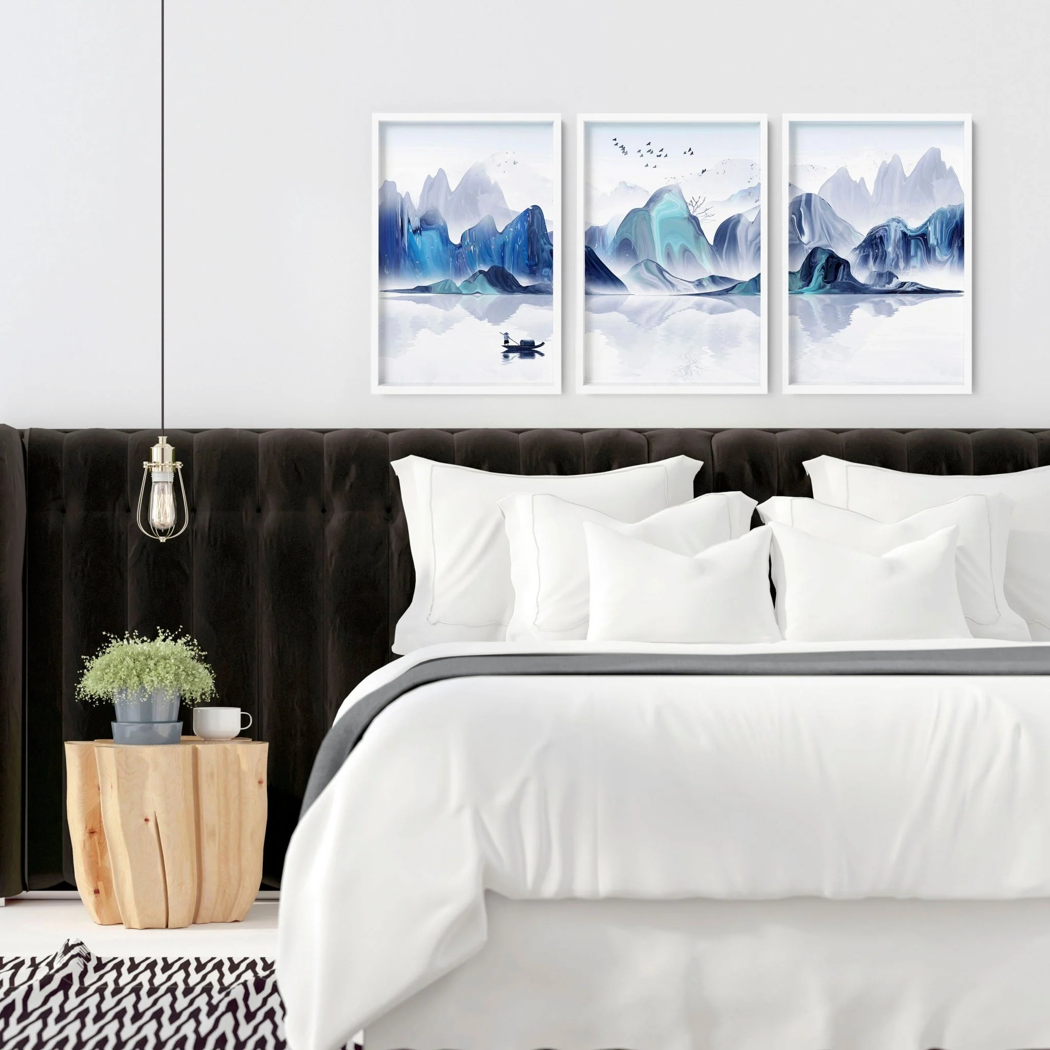Japanese wall decor | set of 3 Bedroom wall prints - Image 8