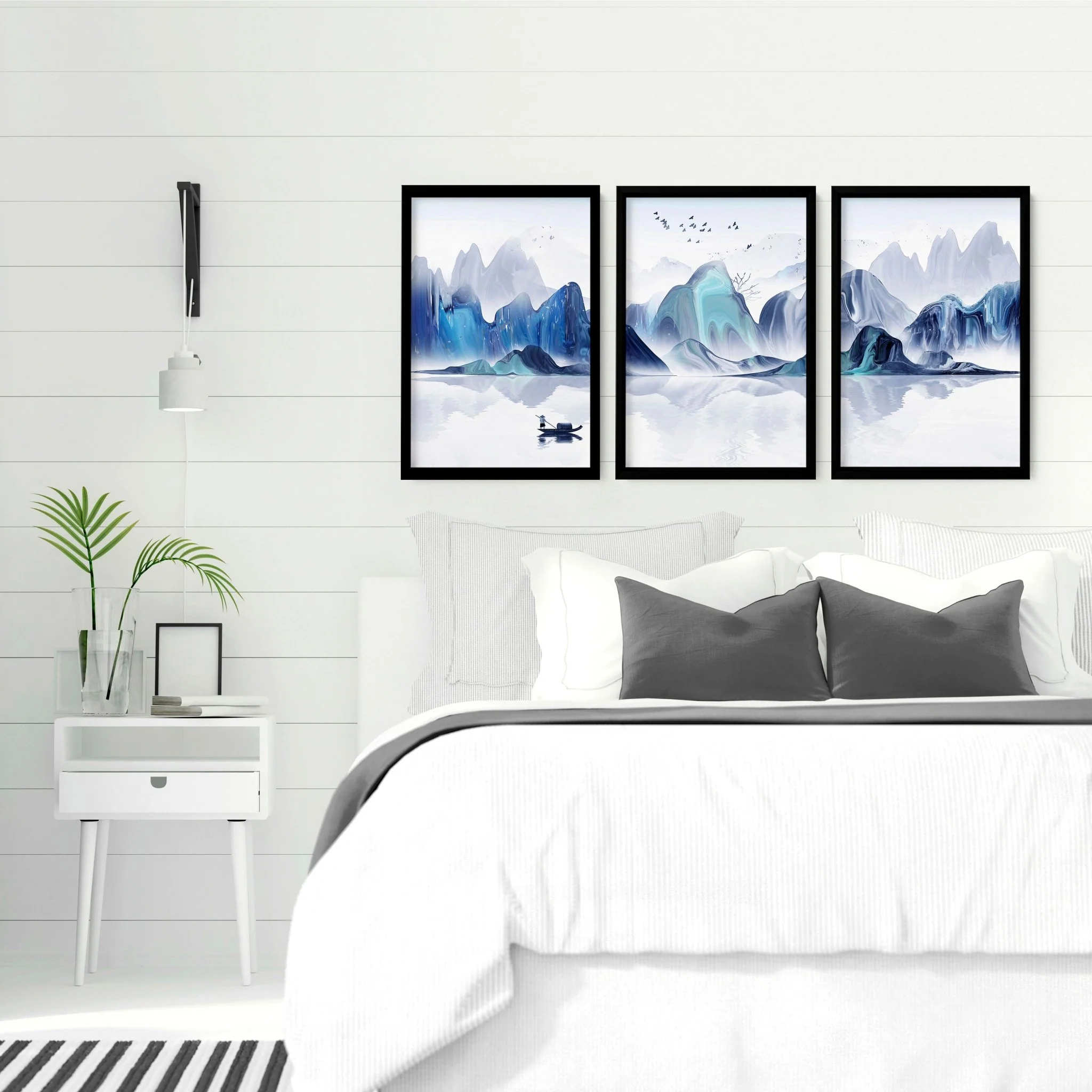 Japanese wall decor | set of 3 Bedroom wall prints - Image 9