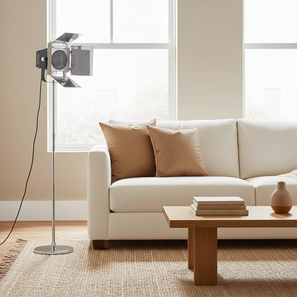 Jarah Spotlight Black Floor Lamp - Image 4