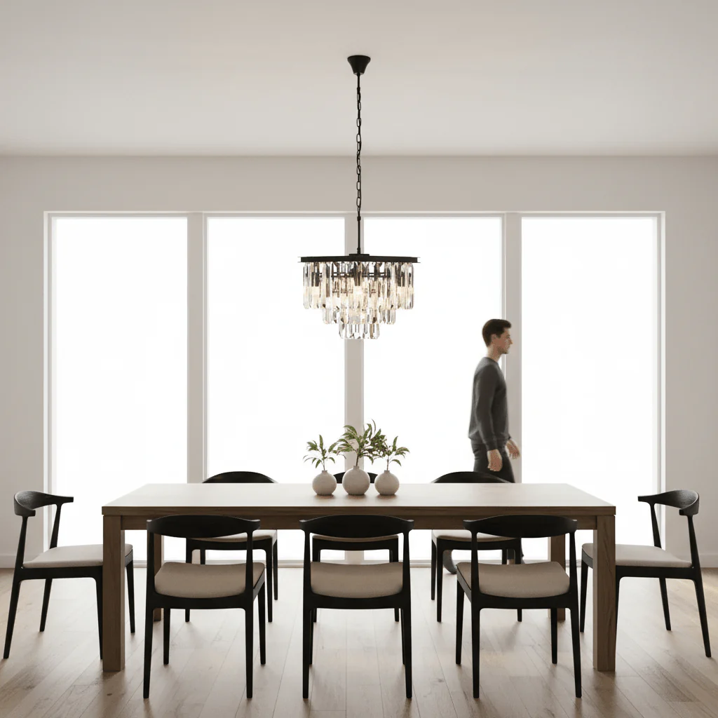 Kensington Townhouse Multi Crystal Pendant Light - Image 2