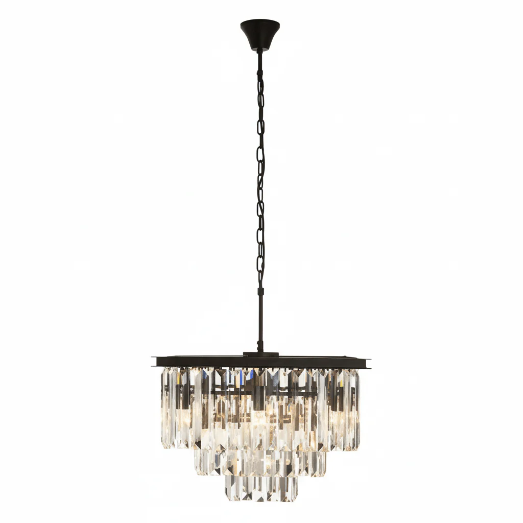 Kensington Townhouse Multi Crystal Pendant Light - Image 5