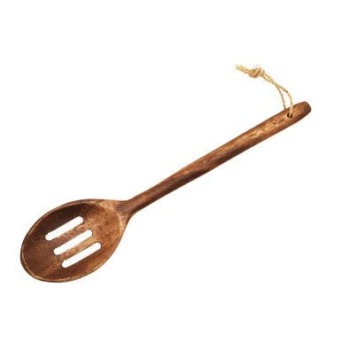 Kora Acacia Wood Slotted Spoon - Image 5