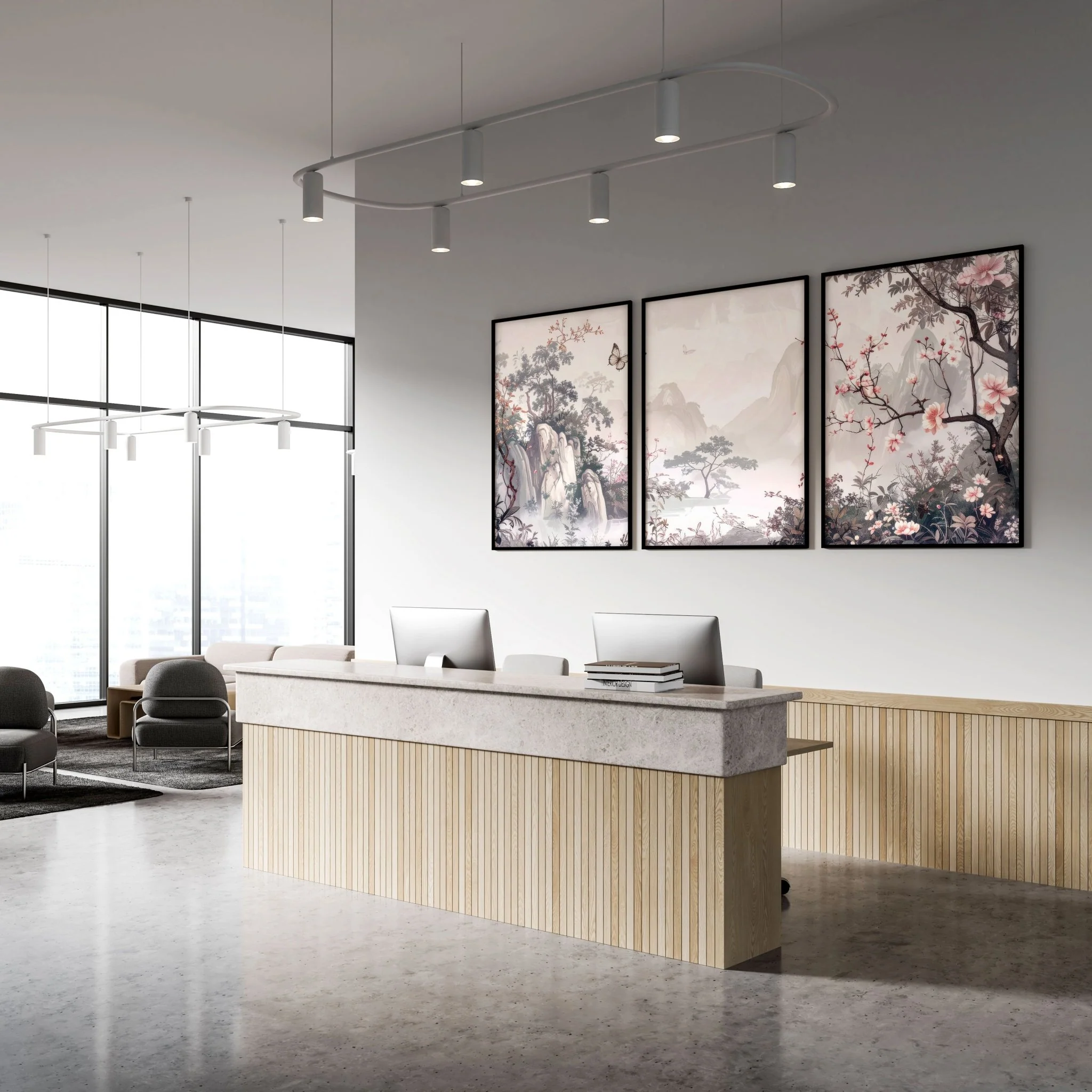 Large Artwork For Walls | Set of 3 Chinoiserie Wall art Prints - Image 7